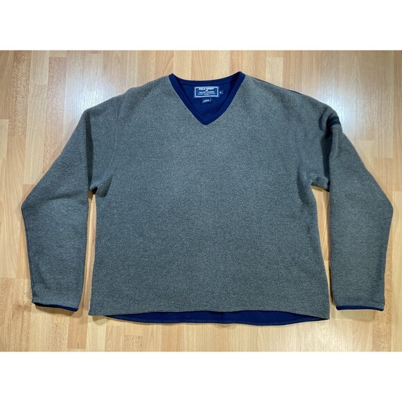 Polo Sport Ralph Lauren V-Neck Fleece (Men’s size M) • Vintage • Polartec • EUC - Picture 1 of 4
